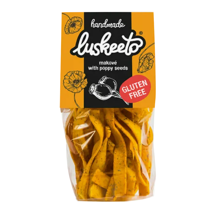 Luskeeto Krekry luštěninové s mákem 70 g